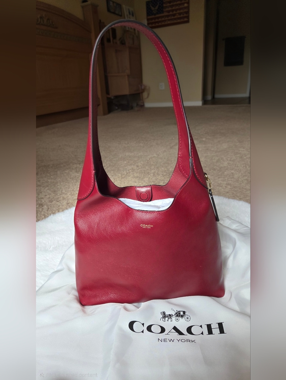 Coach Brooklyn Shoulder Bag 28 - Picture 2 of 13